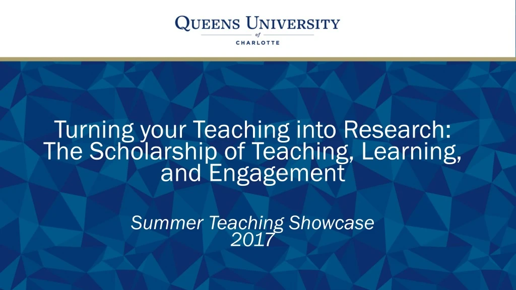 turning your teaching into research