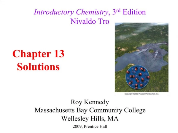 Introductory Chemistry, 3rd Edition Nivaldo Tro