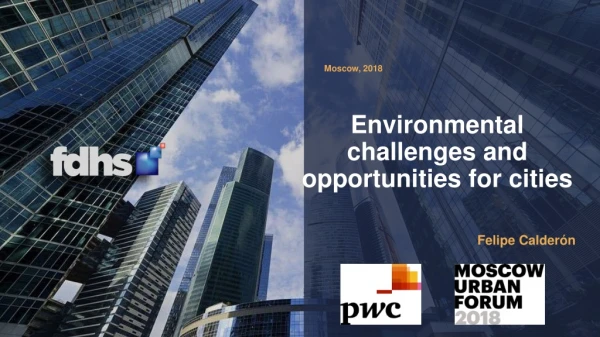 Environmental challenges and opportunities for cities