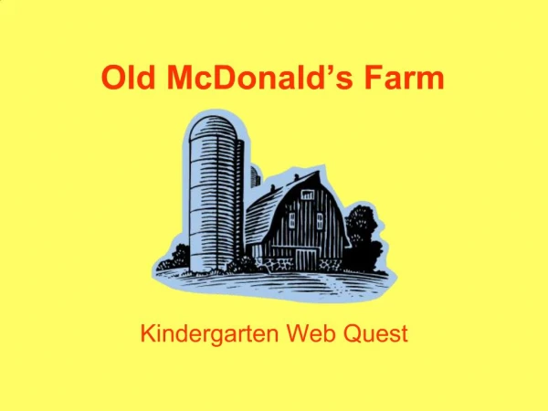 Old McDonald s Farm