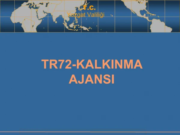 TR72-KALKINMA AJANSI