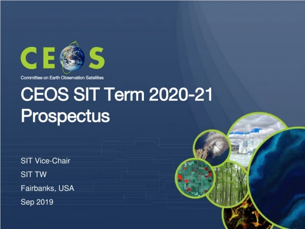 CEOS SIT Term 2020-21 Prospectus