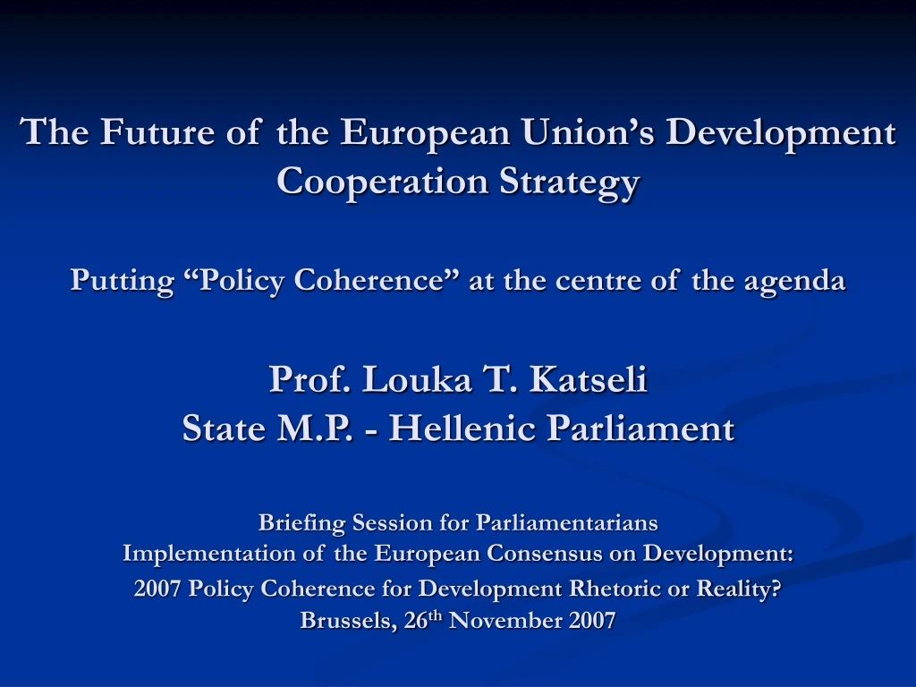 the future of the european union s development