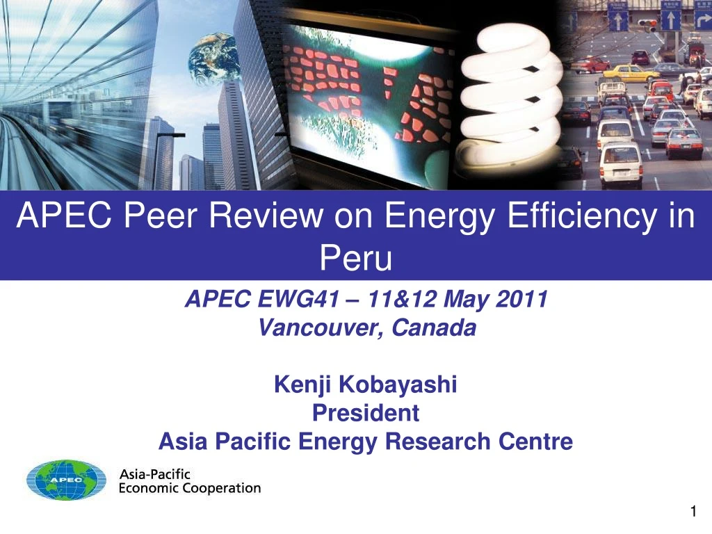 apec peer review on energy efficiency in peru