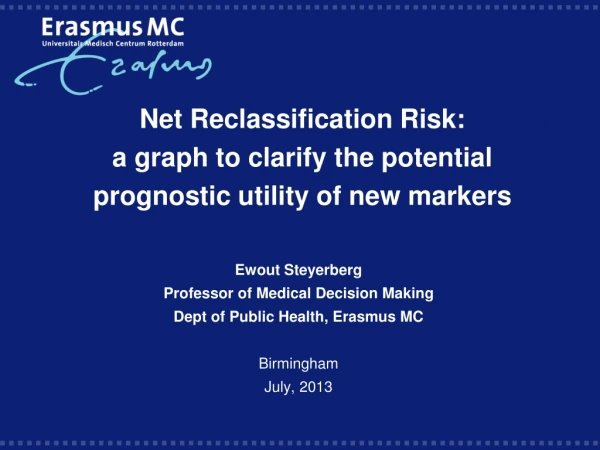 Net Reclassification Risk: a graph to clarify the potential prognostic utility of new markers