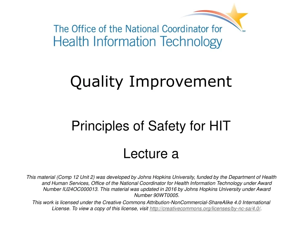 quality improvement