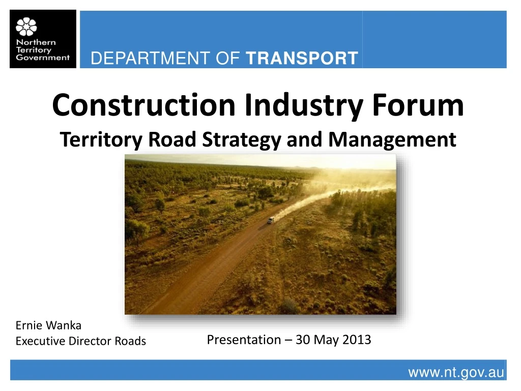 construction industry forum territory road