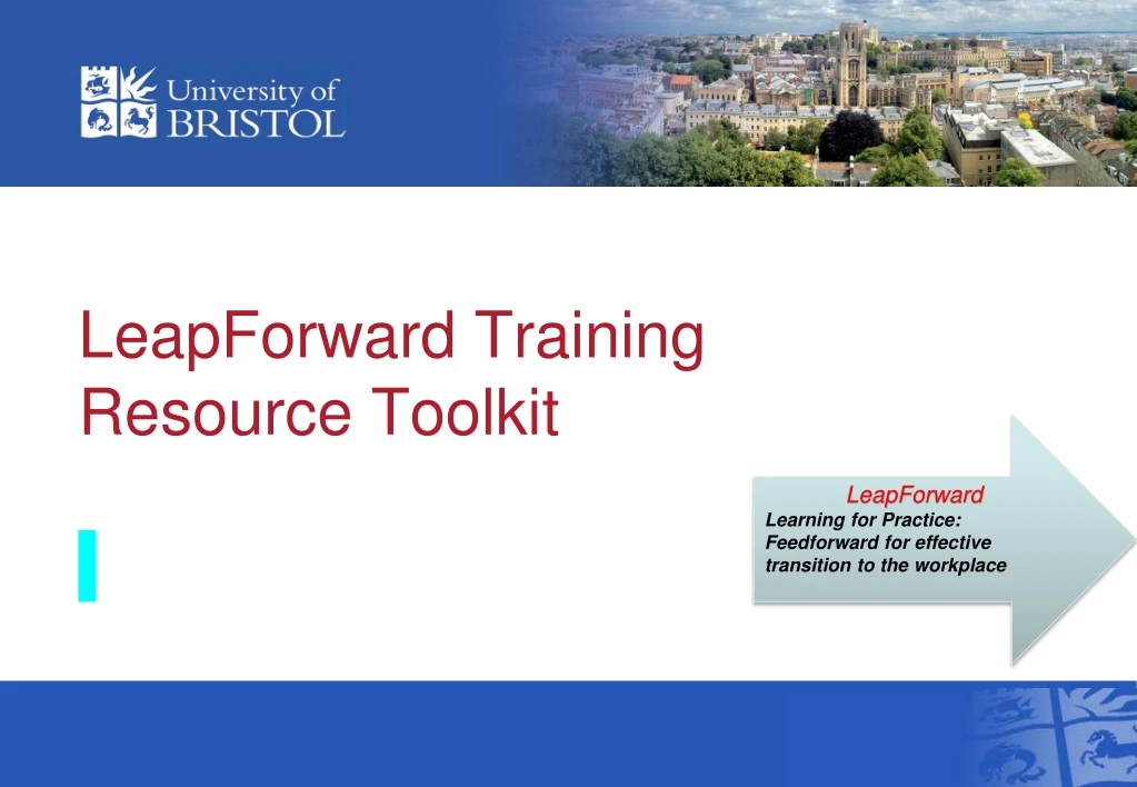 leapforward training resource toolkit