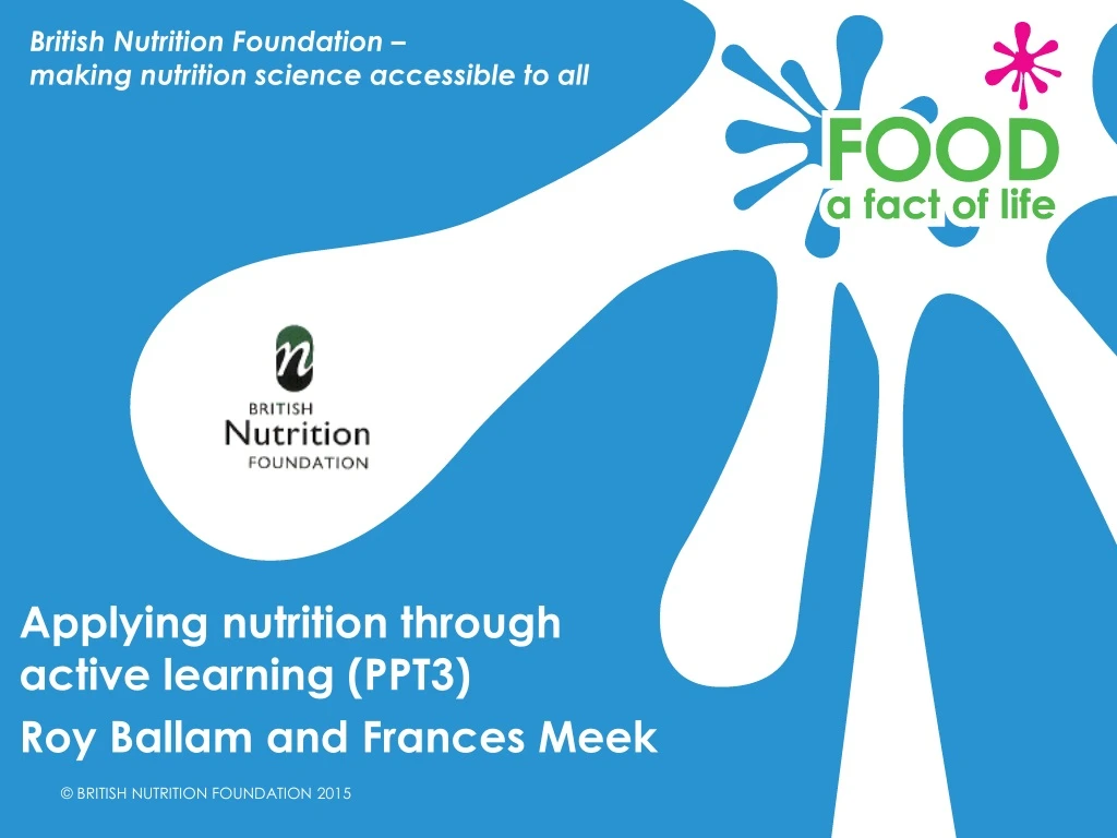 british nutrition foundation making nutrition