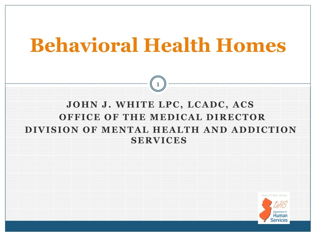 behavioral health homes