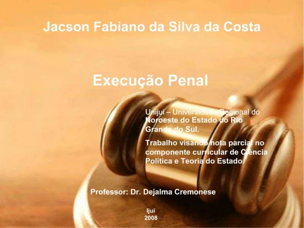 Jacson Fabiano da Silva da Costa