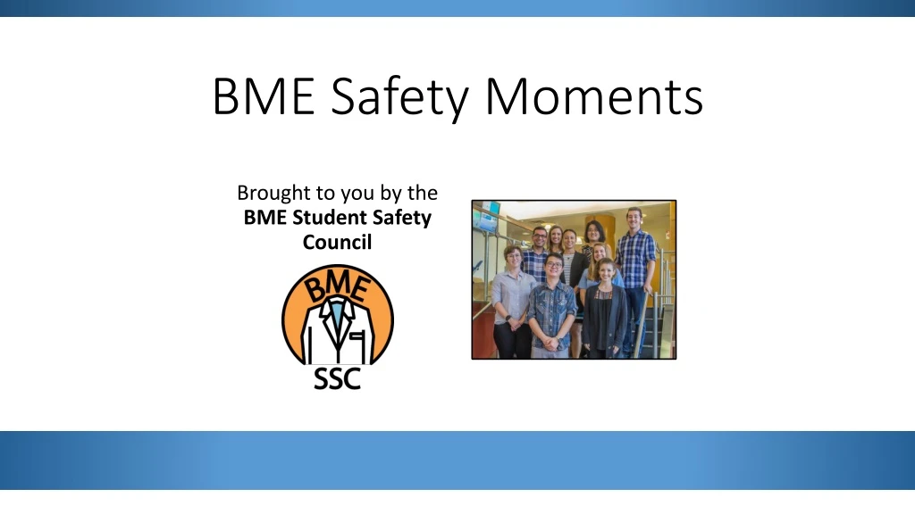 bme safety moments
