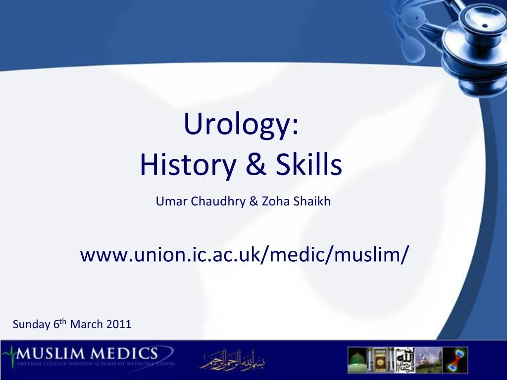 PPT - Urology: History Skills PowerPoint Presentation, Free Download ...