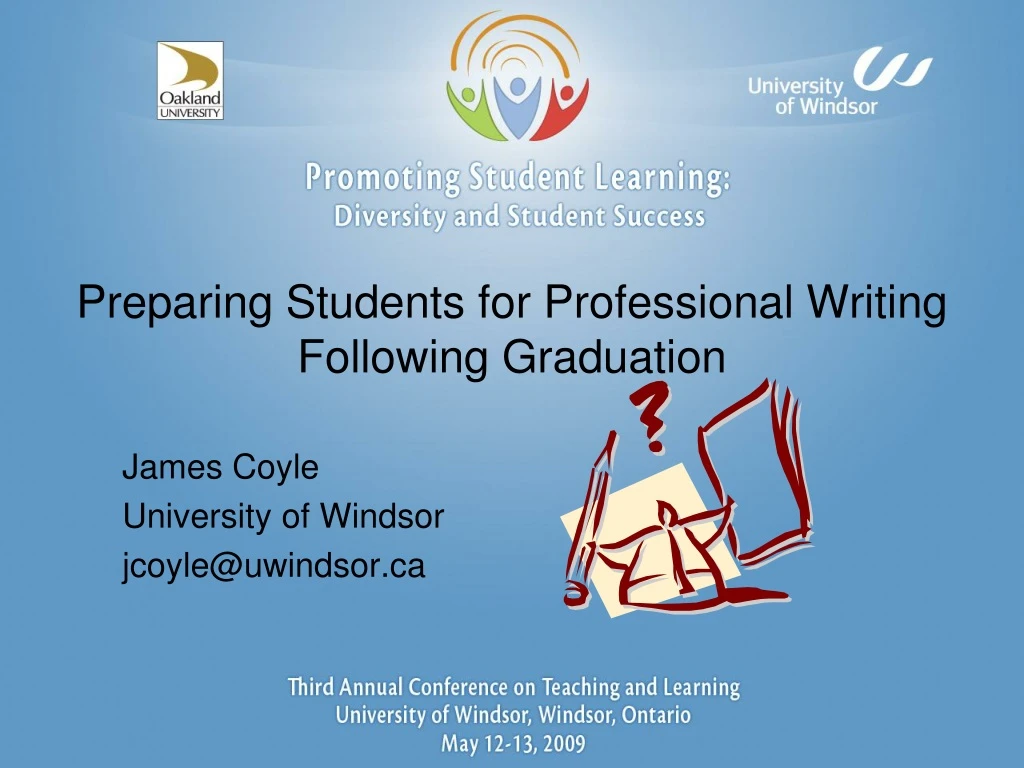preparing students for professional writing following graduation
