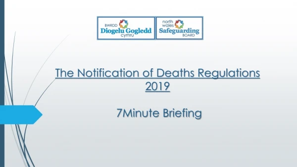 The Notification of Deaths Regulations 2019 7Minute Briefing