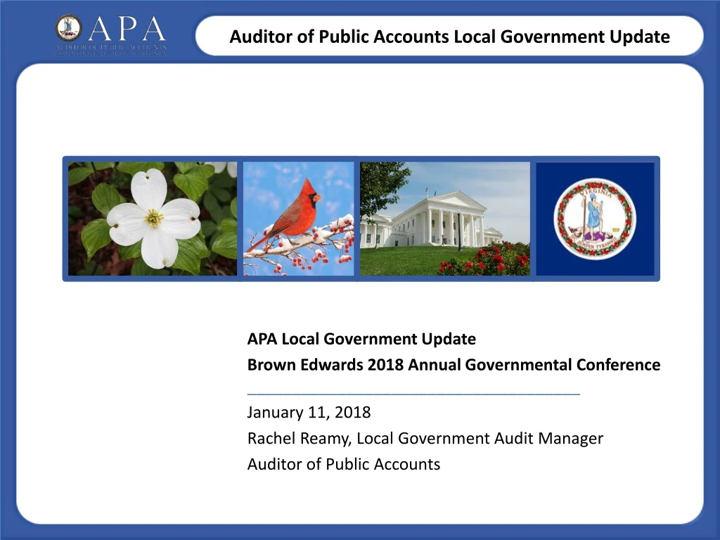 apa local government update brown edwards 2018