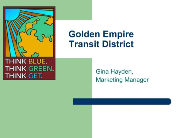 Golden Empire Transit District