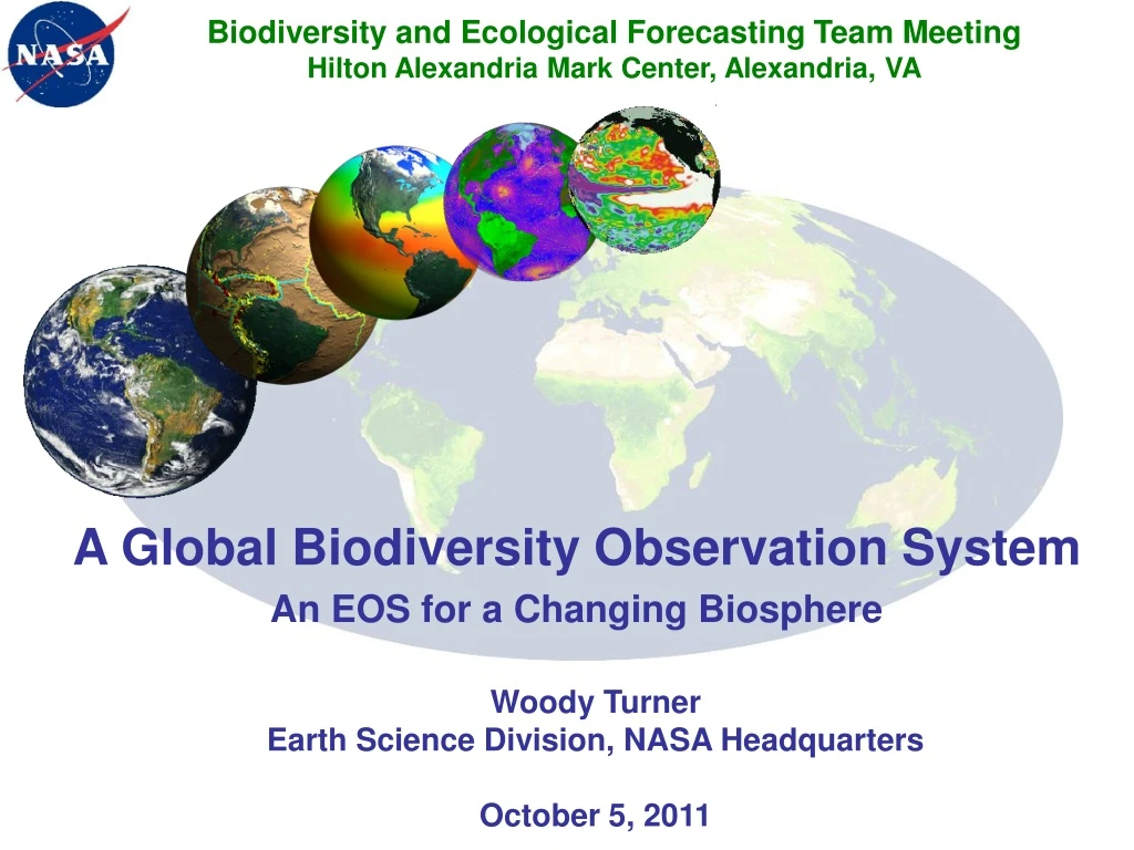 biodiversity and ecological forecasting team