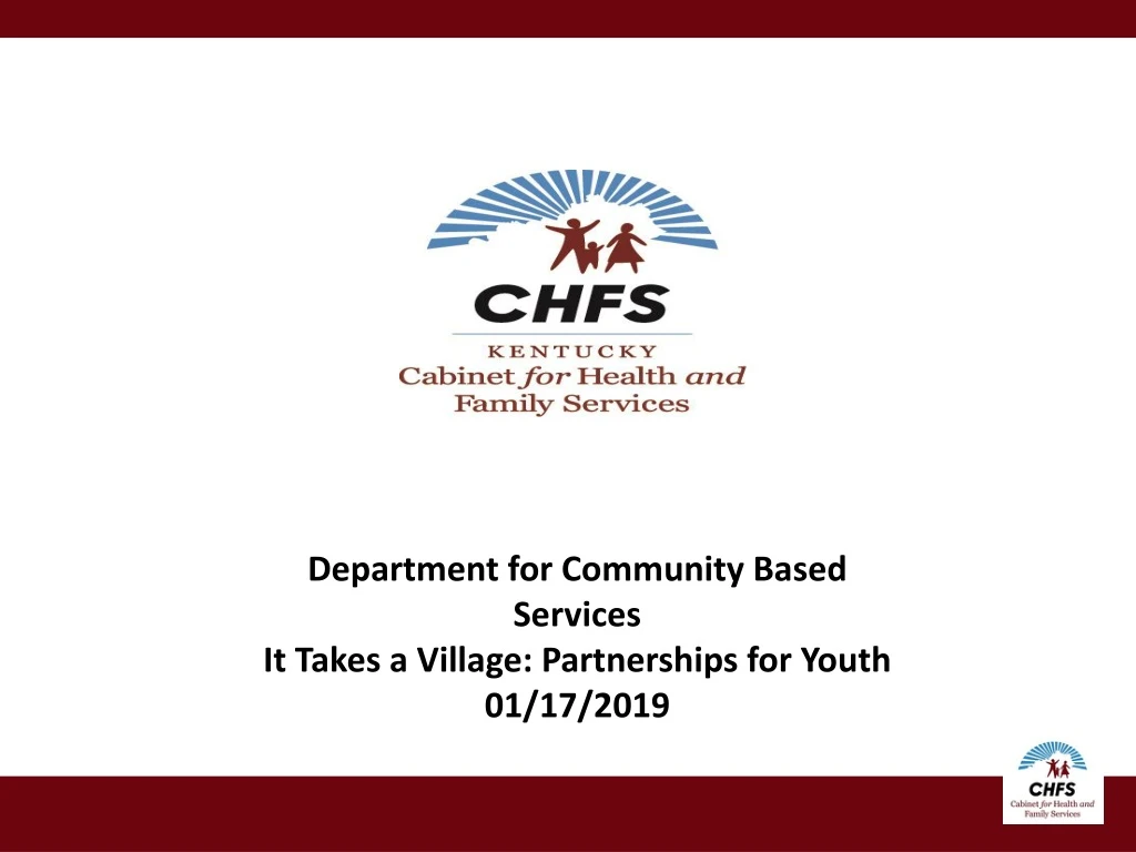 department for community based services it takes