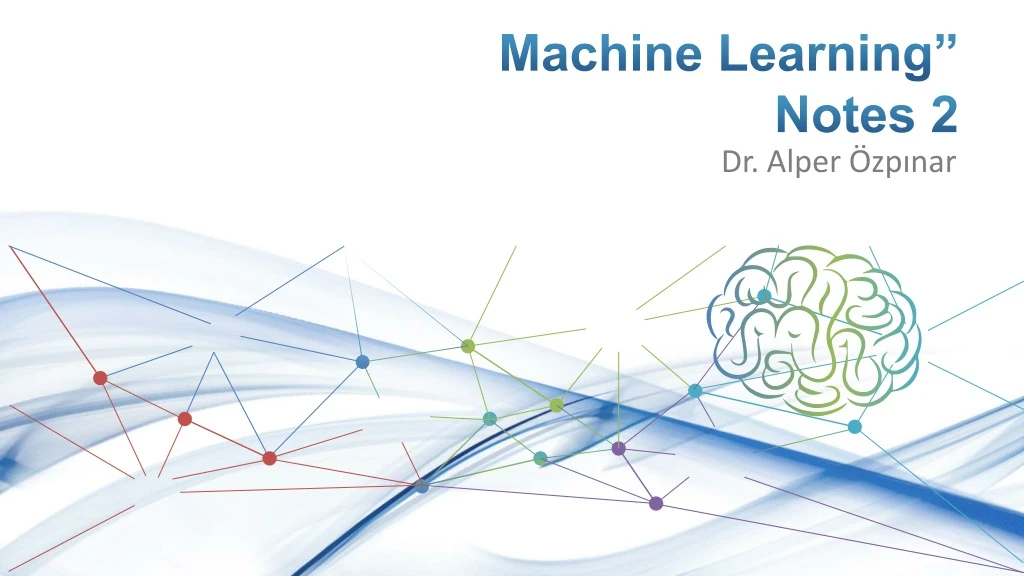 machine learning notes 2