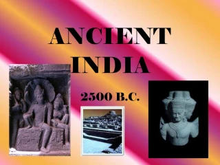 ANCIENT INDIA - slide 1
