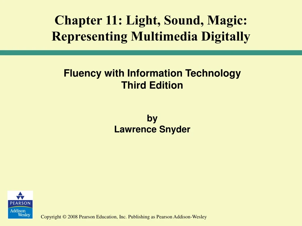 chapter 11 light sound magic representing