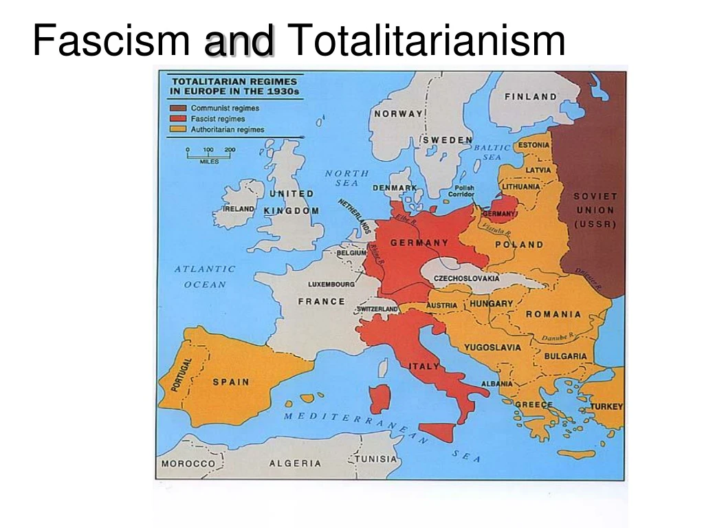 fascism and totalitarianism