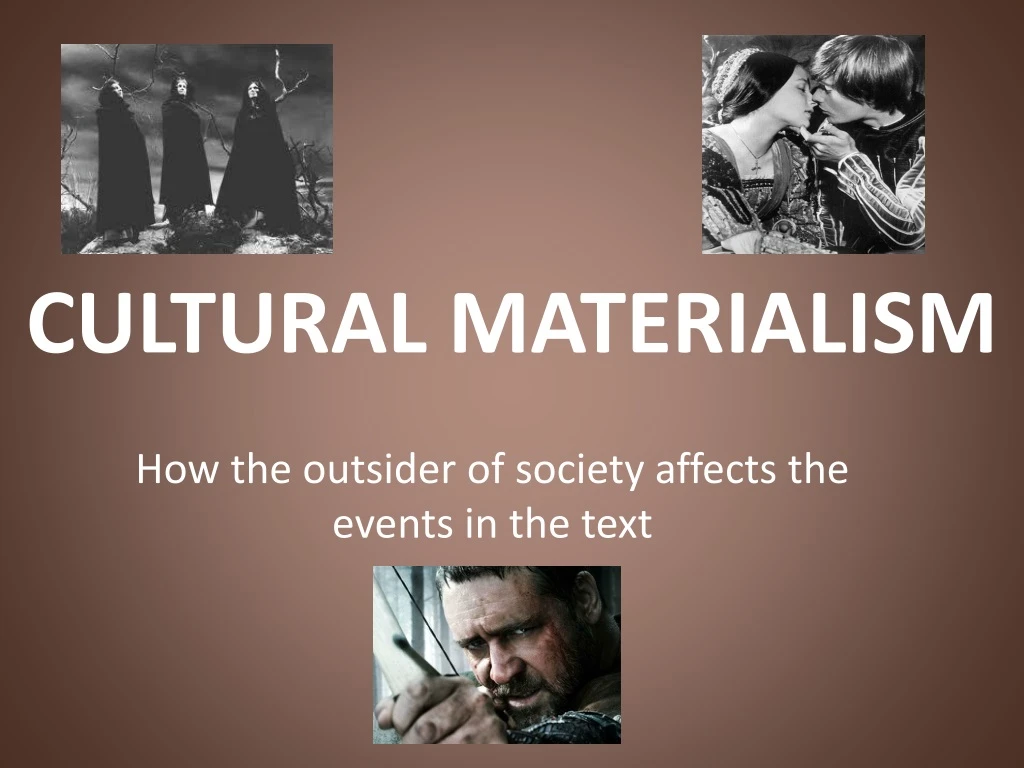 cultural materialism