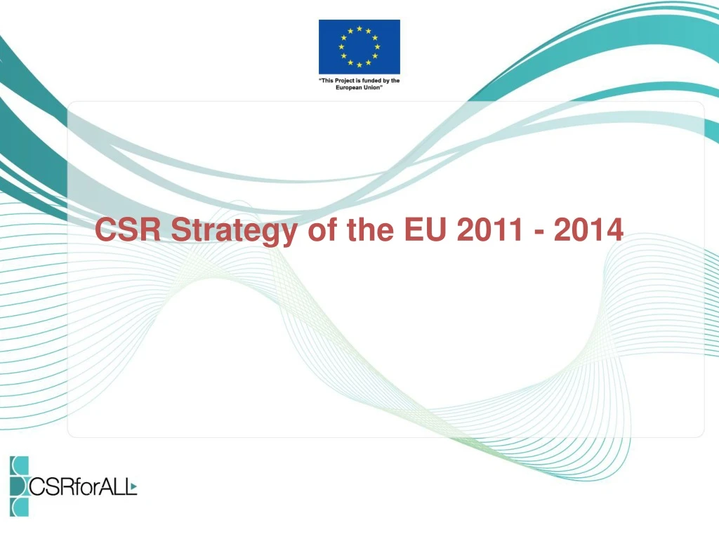 csr strategy of the eu 2011 2014