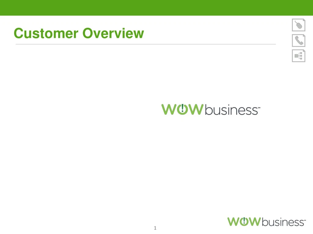 customer overview