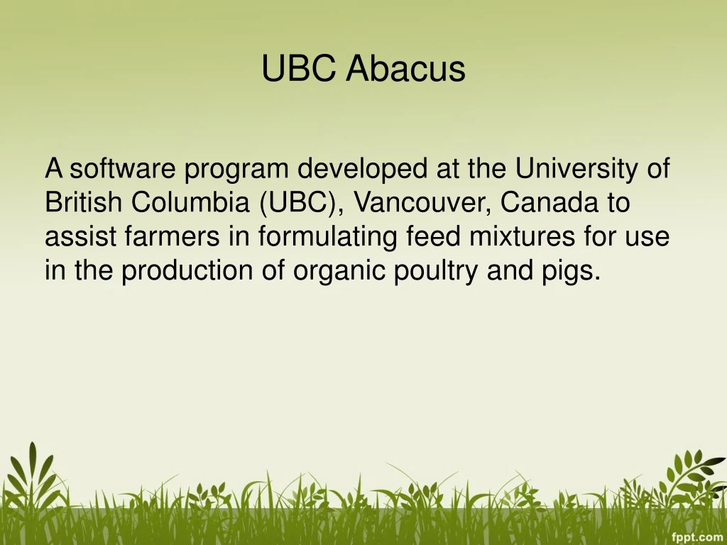 ubc abacus