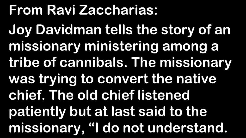 from ravi zaccharias joy davidman tells the story