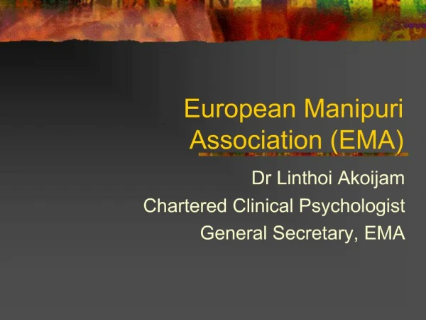 European Manipuri Association EMA