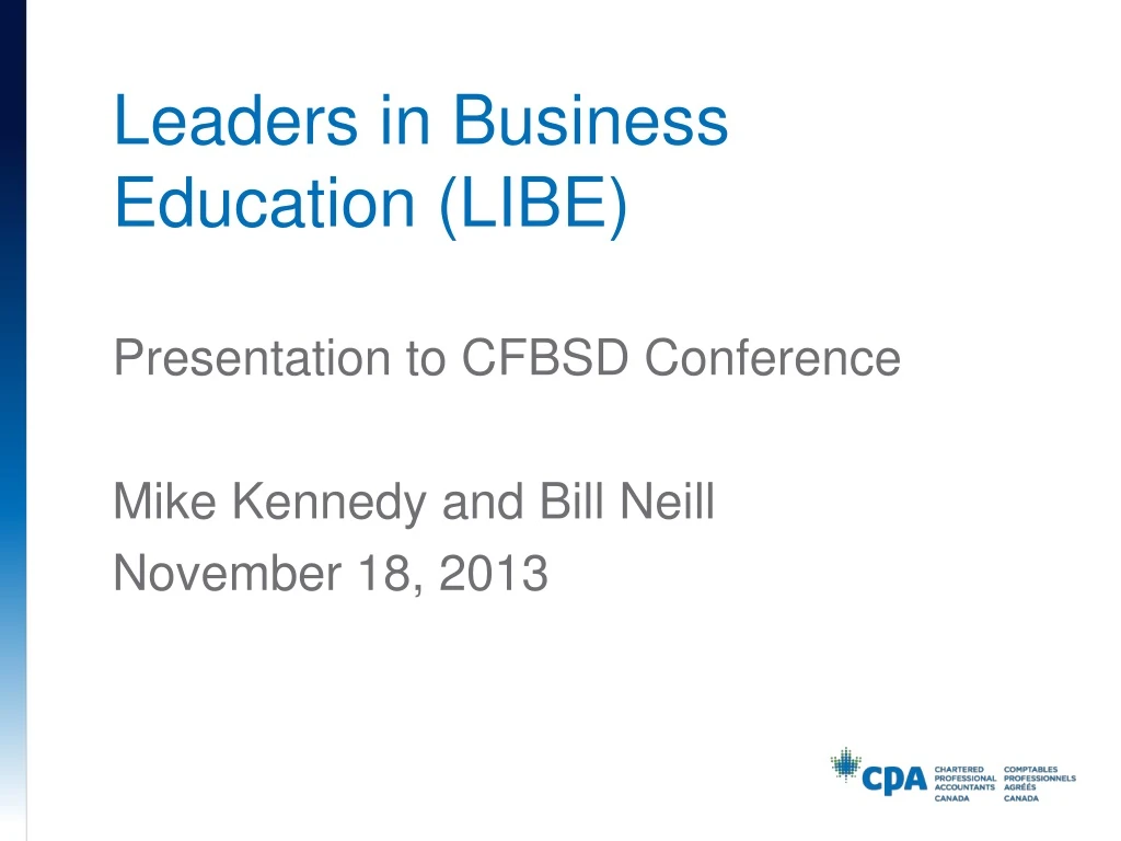 leaders in business education libe
