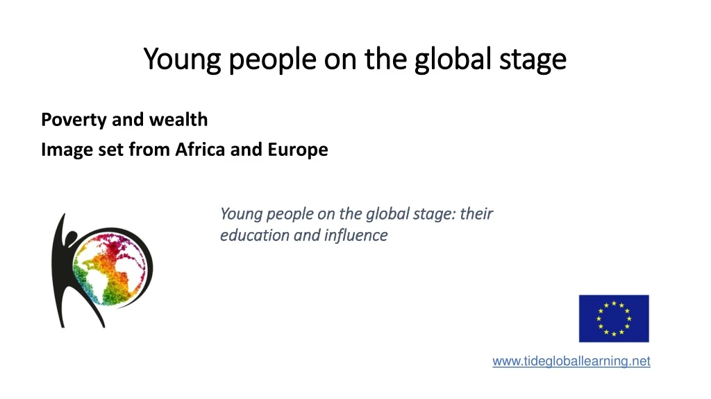 young people on the global stage