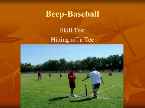 Beep-Baseball
