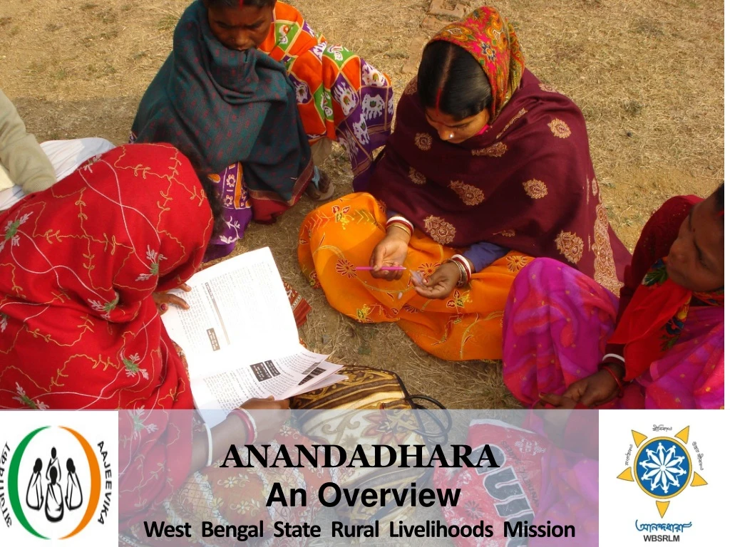 anandadhara an overview west bengal state rural livelihoods mission