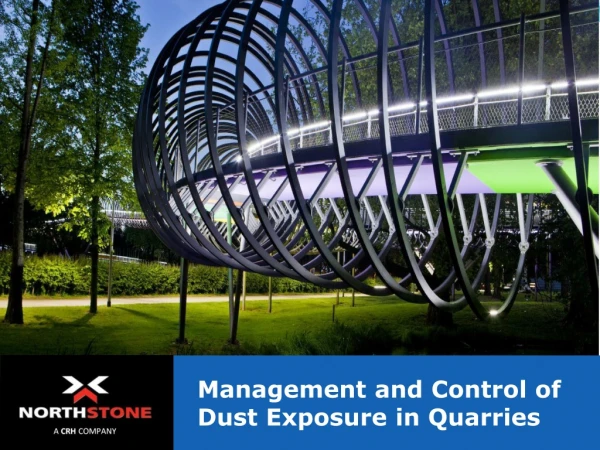 Management and Control of Dust Exposure in Quarries