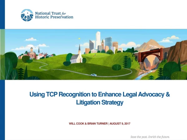 Using TCP Recognition to Enhance Legal Advocacy &amp; Litigation Strategy