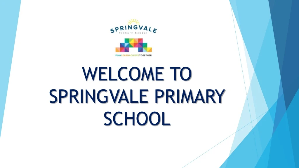 welcome to springvale primary school