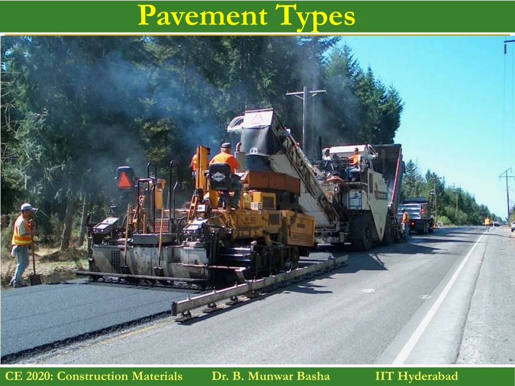 pavement types