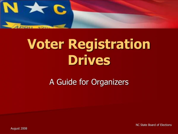 Voter Registration Drives
