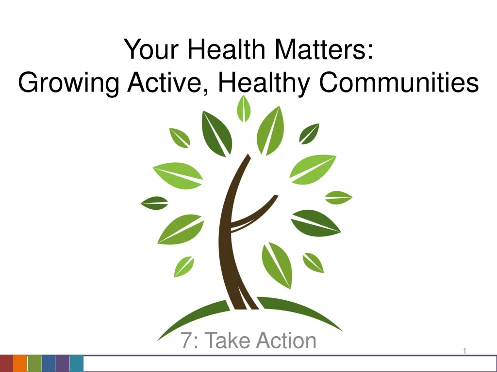 your health matters growing active healthy communities