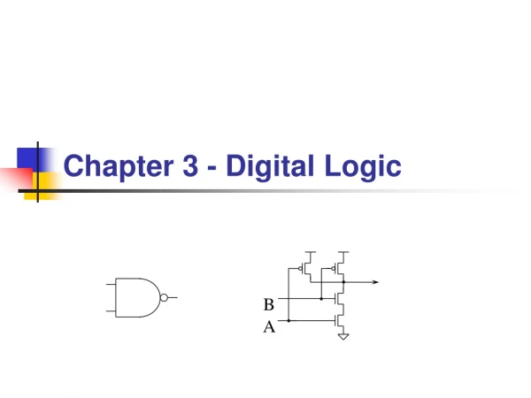 Chapter 3 - Digital Logic