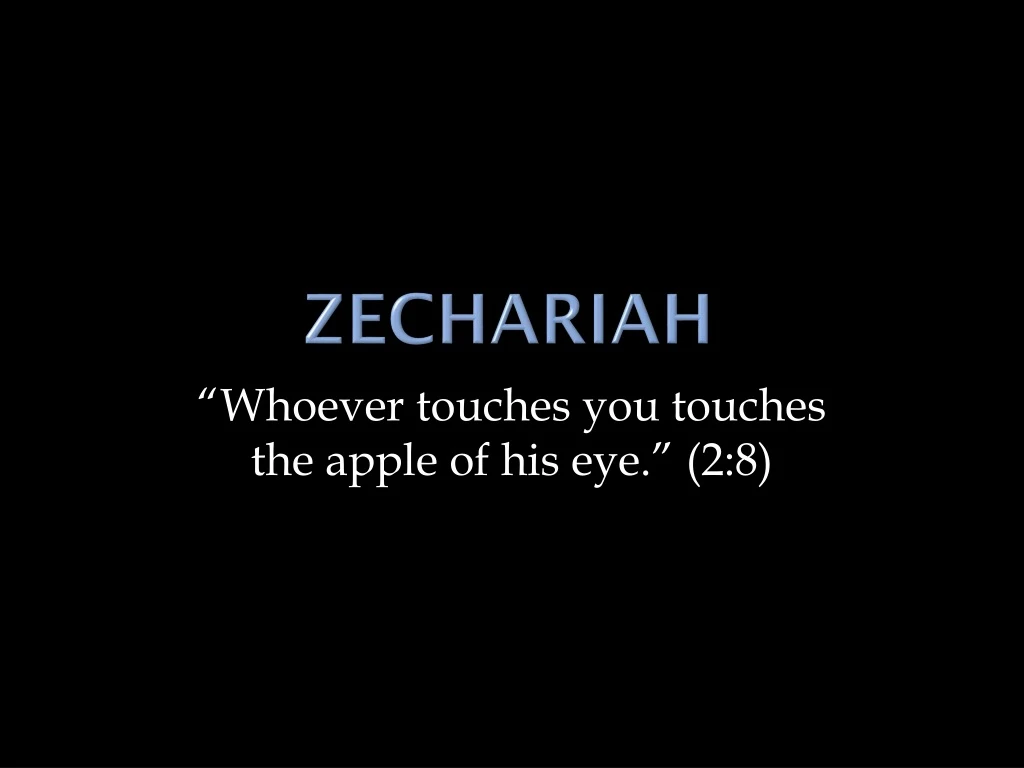 zechariah