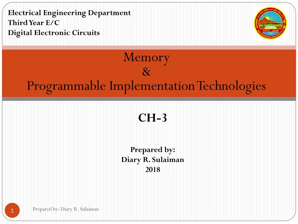 electrical engineering department third year