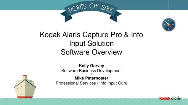 Alaris (Kodak Alaris) Software Program 2018