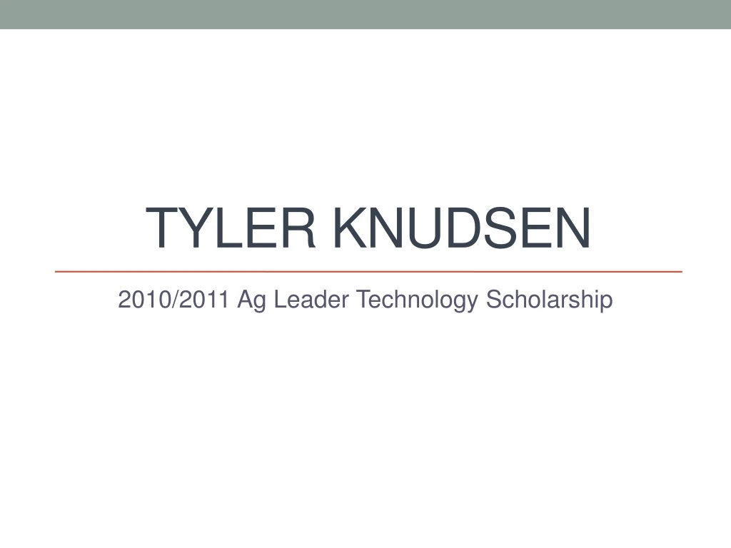 tyler knudsen