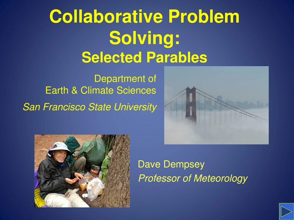 collaborative problem solving selected parables