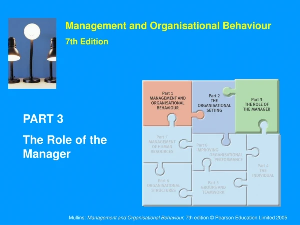 Management and Organisational Behaviour 7th Edition